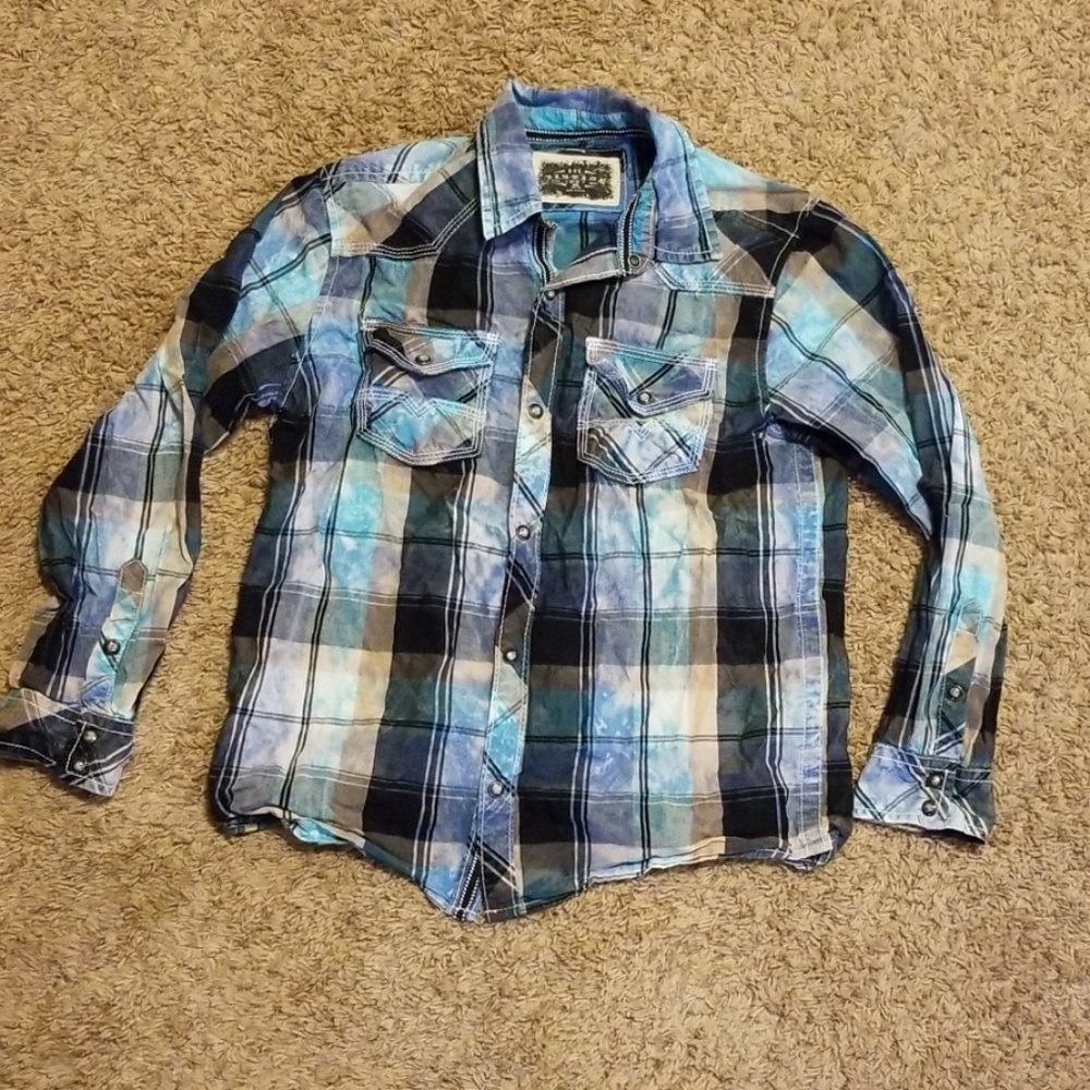 BKE western stylish button down